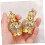 4pcs Essential Oil Roller Bottle Empty Perfume Bottles for Oils Refillable for Fragrances Assorted Style 4