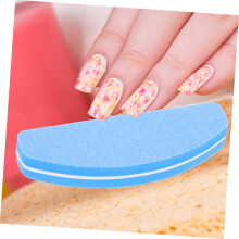 20 tiras de esponja para manicura y uñas, herramientas para decoración de uñas, esponjas para recortar y esmaltar.