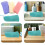 4pcs Exfoliating Mesh Soap Pouch with Drawstring Hanging Pe Material Bar Soap Bag 7