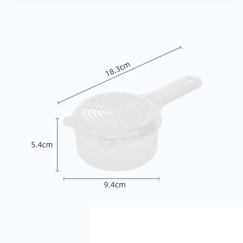 Panier à baies portable avec poignée et passoire, 1 pièce 2