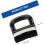 4 Pcs Pot Handle Grip Pot Handle Replacement Pan Black Plastic Heat-Insulation Easy to Clean 2