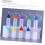 20pcs 30ml Needle Tip Glue Squeeze Bottles with Caps, Semi- Small Plastic Empty Squeeze Bottles 6