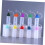 20pcs 30ml Needle Tip Glue Squeeze Bottles with Caps, Semi- Small Plastic Empty Squeeze Bottles 8
