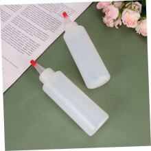 20pcs Red Plastic Pointed Mouth Squeeze Bottles for Ketchup Mustard Hot Sauces Oil