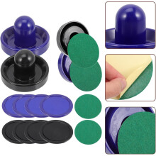Air Hockey Pucks for Pushers Replacement Accessories and Made of Sturdy Abs Plastic Mini Air Hockey Table