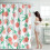 Fruit Print Shower Curtain70x70in, Waterproof Polyester 2