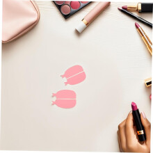 4pairs Eyelash Auxiliary Stickers Lash Pads Soft Silicone Eye Protectors