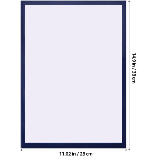 4er-Set Diamantbilder-Rahmen, selbstklebend, mit Magnetverschluss, schlichtes Design 1