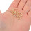 4pcs Necklace Extender Ring Toggle Clasps for DIY Bracelet Making Extension Chain 3