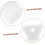4pcs Rubber Sealing Plug Hot Water Bottle Screw Cap Leakproof Inner Diameter Replacement Stopper 7