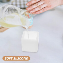 3 moldes cuadrados de silicona para resina, ideales para proyectos de manualidades con resina y epoxi.