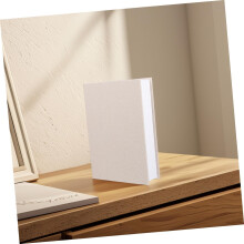 Lot de 3 boîtes à livres décoratives Azabu pour les fêtes, en tissu, imitation livres empilables
