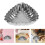 20 st. rostfria äggtartformar pudding DIY-formar av högkvalitativt material 8