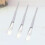 3pcs Crystal Handle Face Mask Brush Professional Makeup Applicator Brush for Face Mask Application 6