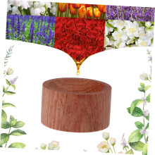 Difusor de aceites esenciales de madera de 3 piezas para aromaterapia, difusor portátil para el hogar y la oficina, seguro para su uso.