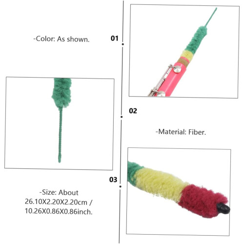3pcs Clarinet Cleaning Brush Convenient Tool for Practical Cleaning for Instruments and Accessories 2