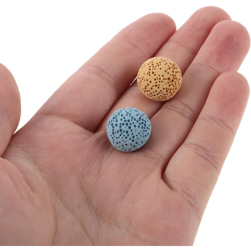 20 pietre laviche vulcaniche da 16 mm per diffusore di aromi 2