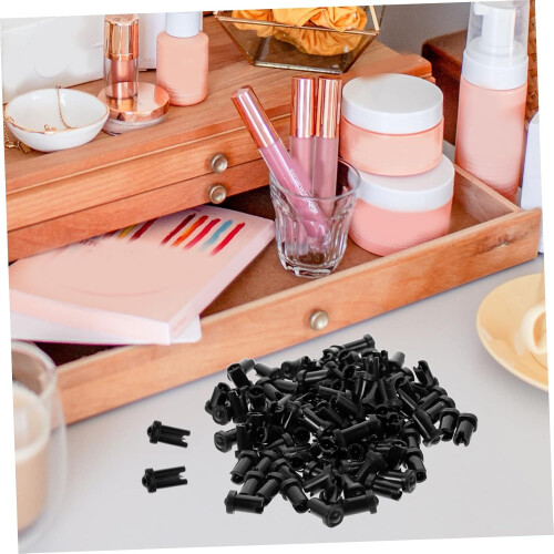 200pcs Eyelash Glue Bottle Pin Eyelash Bottle Clog Needle Nozzle Replacements for Supplies 2