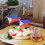 200pcs Philippines National Flag Shaped Cocktail Picks Creative Wood Fruit Picks Practical Decorative 4