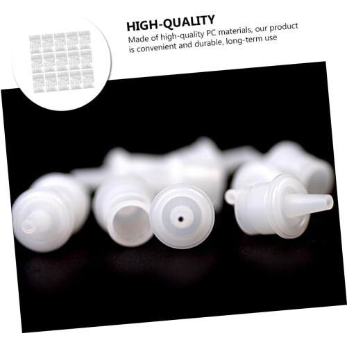 200pcs Portable Eyelash Glue Storage Container Plug 1