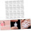 200pcs Portable Eyelash Glue Storage Container Plug 3