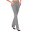 Women's Pants Stretchy Work Pants With Pockets Elastic-Gray S 1
