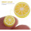 200 perles citron pour la création de bijoux et bracelets en pâte polymère. 4
