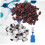201pcs Nail Accessories with Sanding Sleeves and Ceramic Grinding 5
