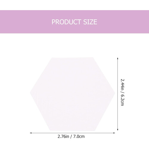 200pcs Patchwork Template Quilting Paper Template for Quilting Supplies Paper Piercing Mold Tool Use for Piecing 1