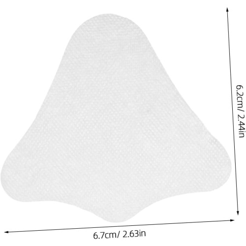 Triangular Nose Pore Strips 200pcs Non-woven Blackhead Removal Patches Deep Cleansing 1