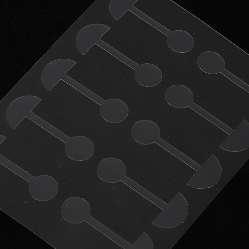 200 Stück elastische Nasenpflaster mit selbstklebendem Nasenband 2