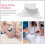 Patchwork Quilting Tools Paper Shell Shaped Templates for Sewing DIY Embroidery 5.5x4.5cm 200pcs Suitable for Crafting 3