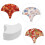 Patchwork Quilting Tools Paper Shell Shaped Templates for Sewing DIY Embroidery 5.5x4.5cm 200pcs Suitable for Crafting 5