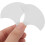 Patchwork Quilting Tools Paper Shell Shaped Templates for Sewing DIY Embroidery 5.5x4.5cm 200pcs Suitable for Crafting 7