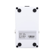 Overdrive-Pedal 9 V Weiß 6,5 5,1 11,5 cm 2-Ton