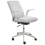 Beliani Office Chair CAPTAIN Fabric Light Grey 4
