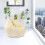 Housse pour pouf – Tissu extensible doux et lavable 5