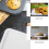 Plaque de cuisson rectangulaire en émail blanc 34 x 24 cm 4