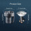 Portable Gas Heater for Camping and Office Use 5