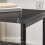Table d'appoint noire pour salon ou chambre 5