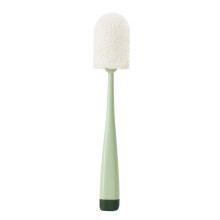 Brosse à biberon en silicone avec crochets transparents (1 pièce)