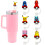 Pokemon Anime Straw Covers for Stanley Cup 40oz/30oz 6pcs 1