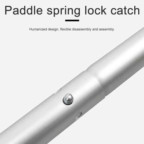 Boat Paddle Alloy Rubber Inflatable Oar 1 Piece 2