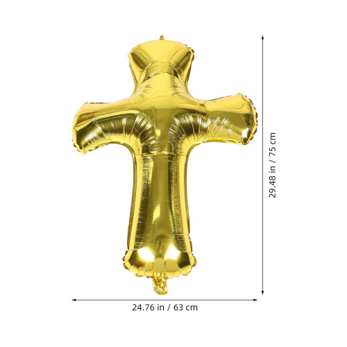 Kit de decoração com balões Golden Cross 1