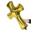 Kit de decoração com balões Golden Cross 5