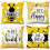 Humla örngott 45x45 cm set med 4 1