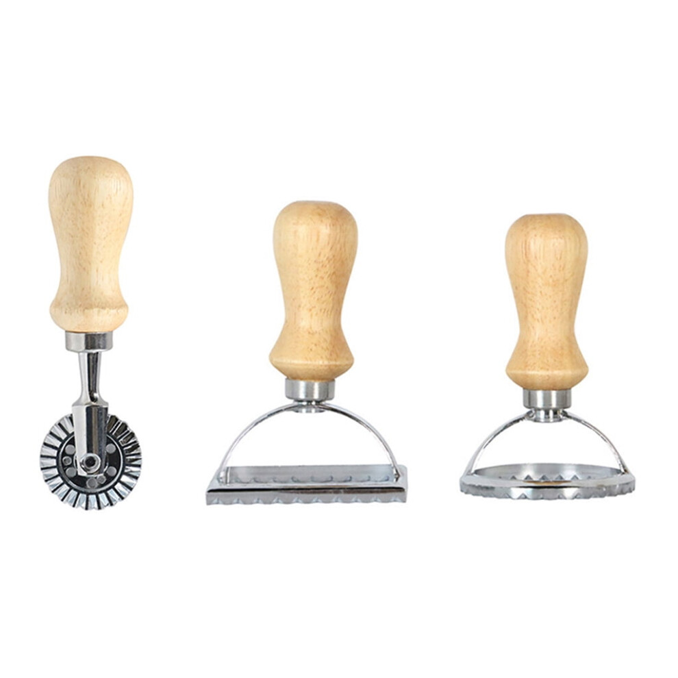 Dumpling Maker Press with Roller and Embossing Function