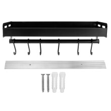 Organizador de especias Eatbuy para montaje en pared, 12 ranuras