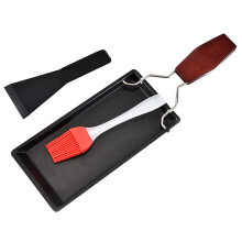 Ensemble de 3 poêles à fondre le fromage antiadhésives avec manche en bois