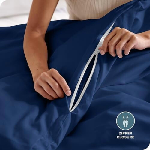 Conjunto de capa de edredom tamanho Queen com fronhas 2